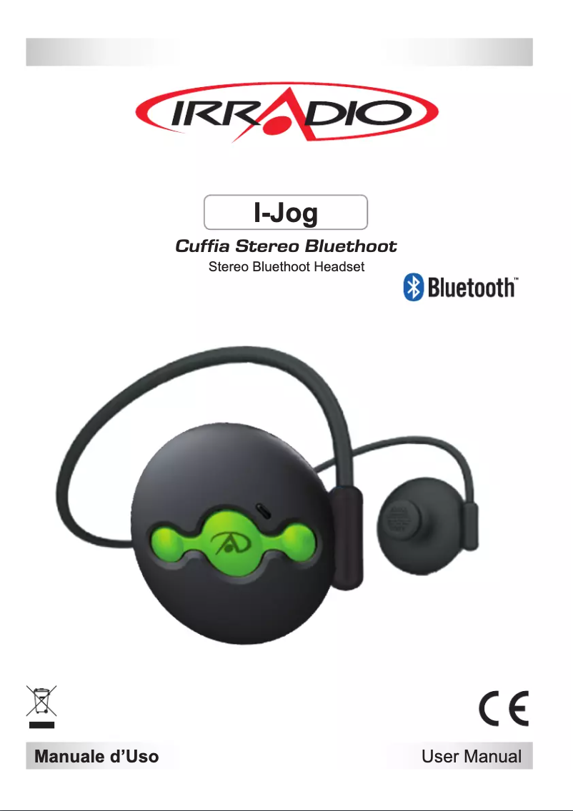 Image de la première page du manuel de l'appareil I-JOG