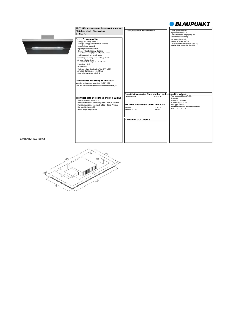 Image de la première page du manuel de l'appareil 5DD72554