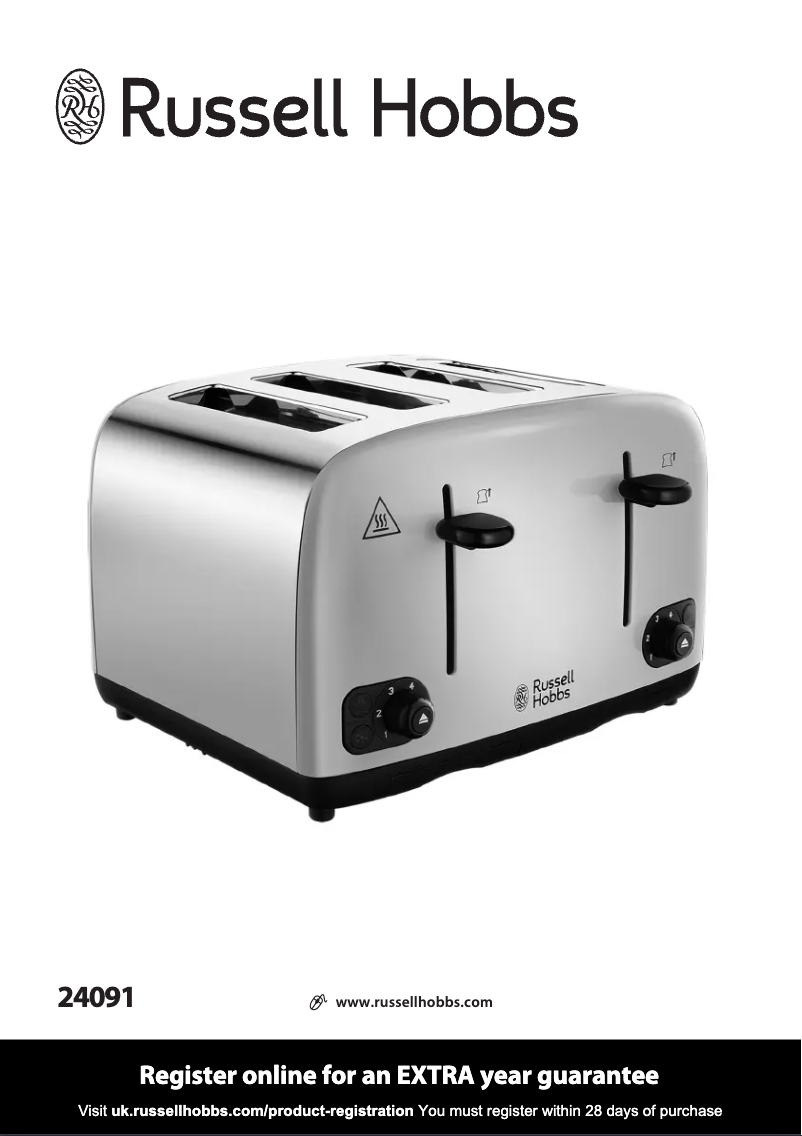 Page 1 de la notice Manuel utilisateur Russell Hobbs Cavendish 24091