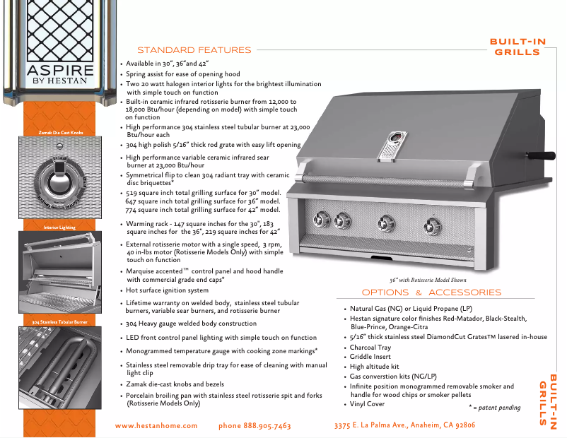 Image de la première page du manuel de l'appareil Aspire EMBR36-NG-RD