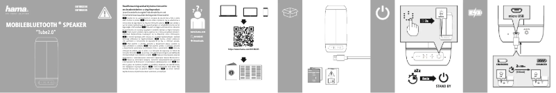 Page 1 de la notice Manuel utilisateur Hama Tube 2.0 00188205