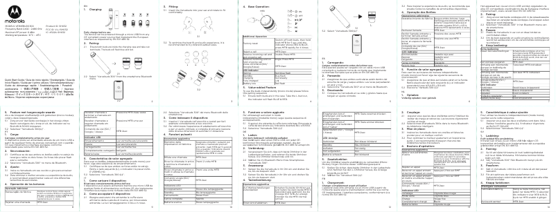 Image de la première page du manuel de l'appareil VerveBuds 300