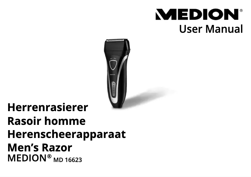 Imagen de la primera página del manual del dispositivo MD 16623