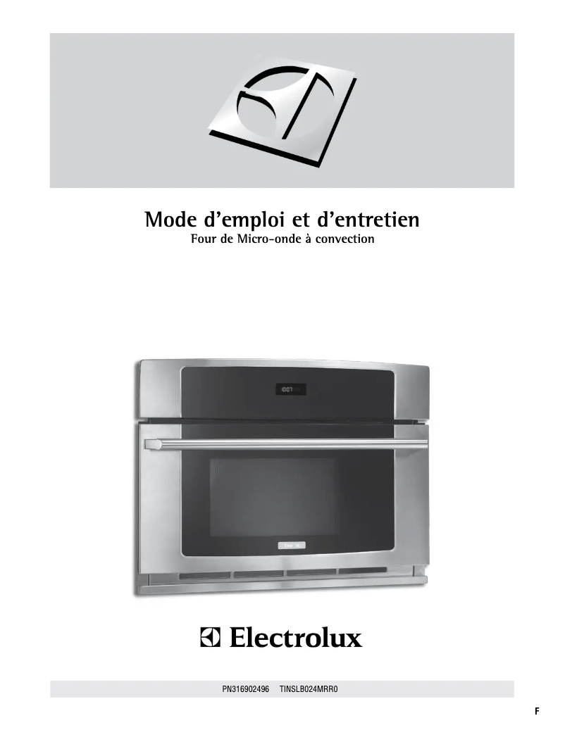 Page n°1 - Manuel utilisateur Electrolux EW30SO60LS