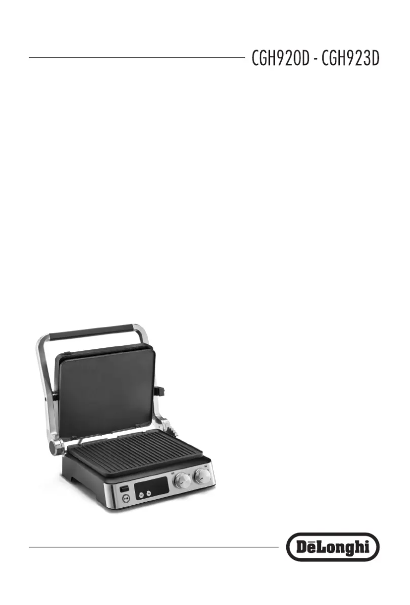 Page n°1 - Manuel utilisateur DeLonghi MultiGrill 900 CGH920D