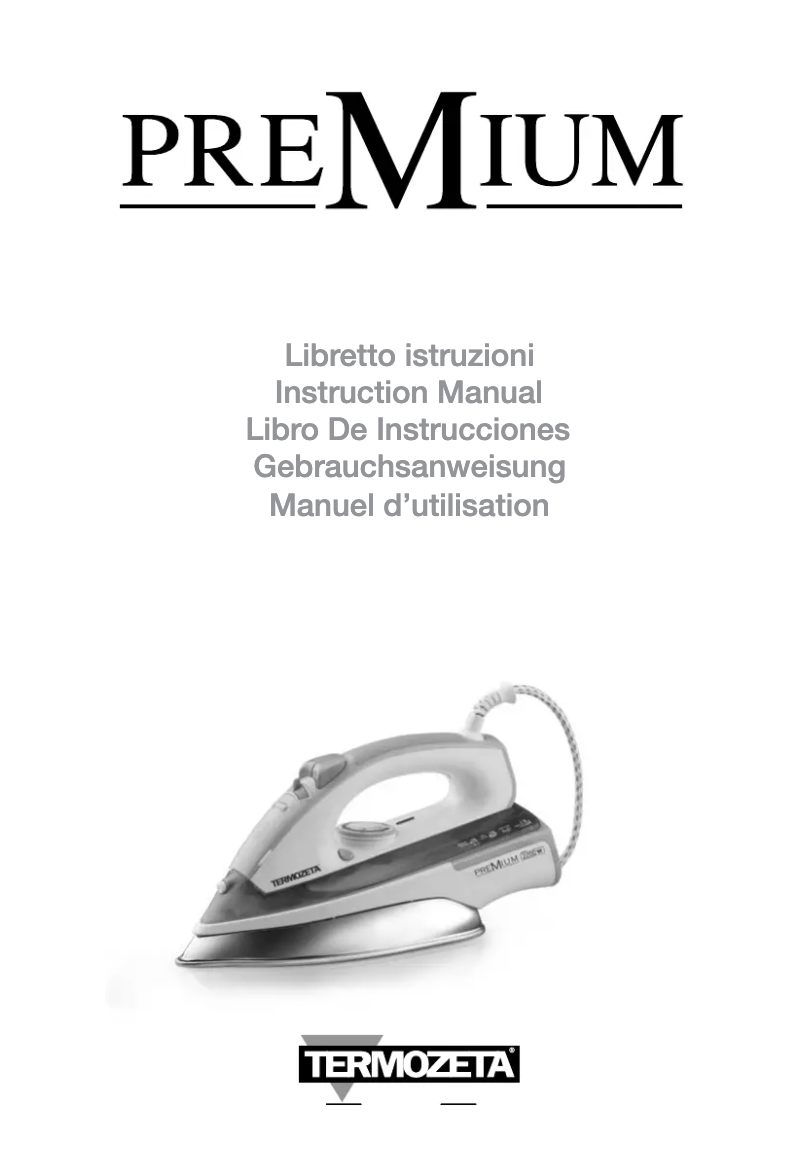 Page n°1 - Manuel utilisateur Termozeta Premium