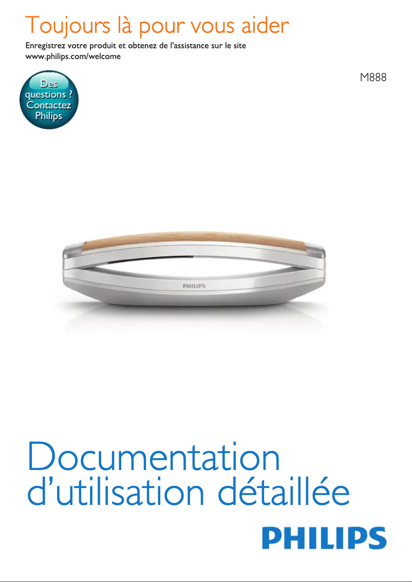 Página 1 del manual Manual de usuario Philips Mira M8881WW