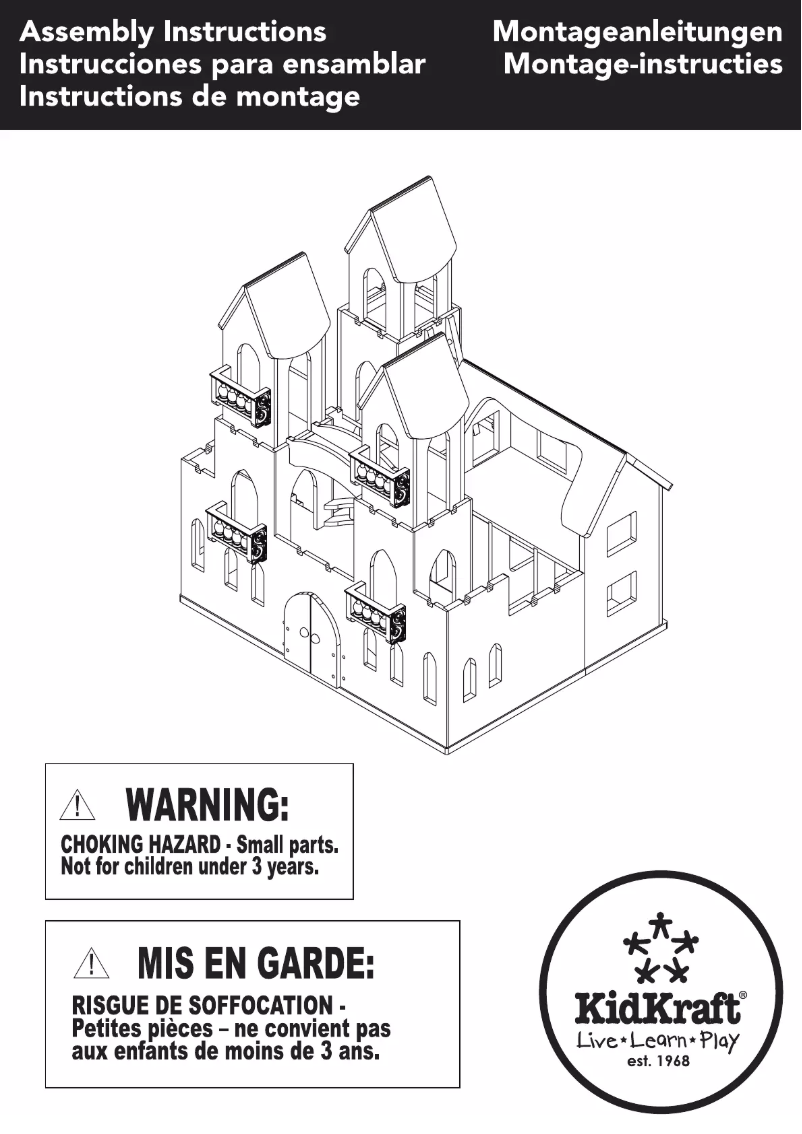 Page 1 of the manual User Manual KidKraft 65259