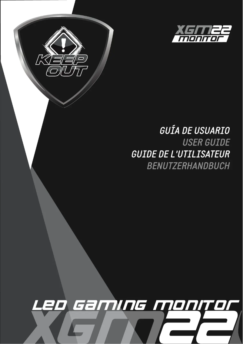 Página 1 del manual Manual de usuario KeepOut XGM22