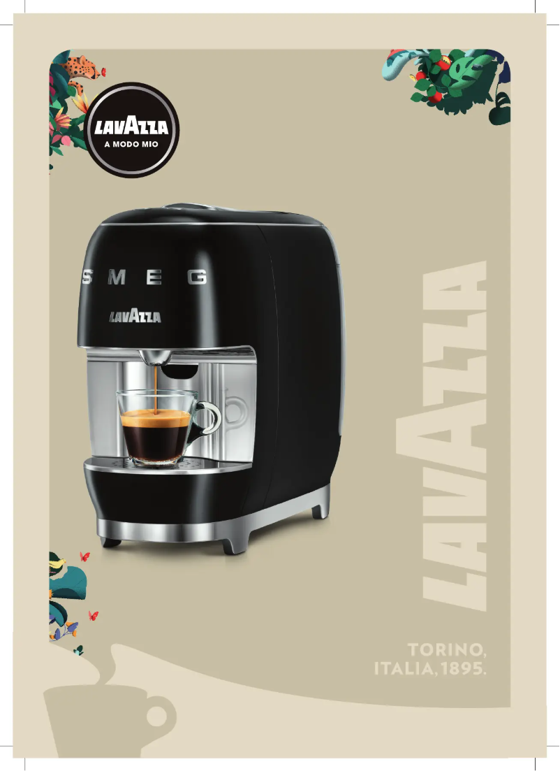 Page n°1 - Manuel utilisateur Smeg Lavazza
