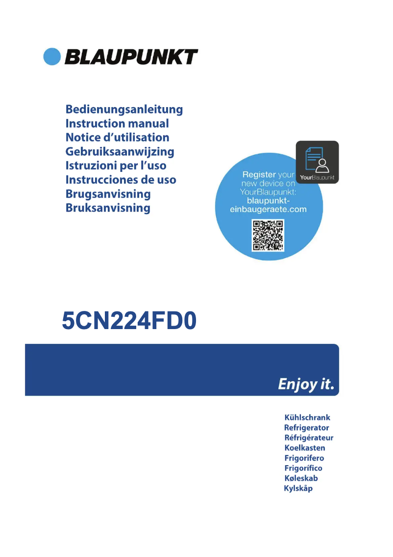 Image de la première page du manuel de l'appareil 5CN224FD0