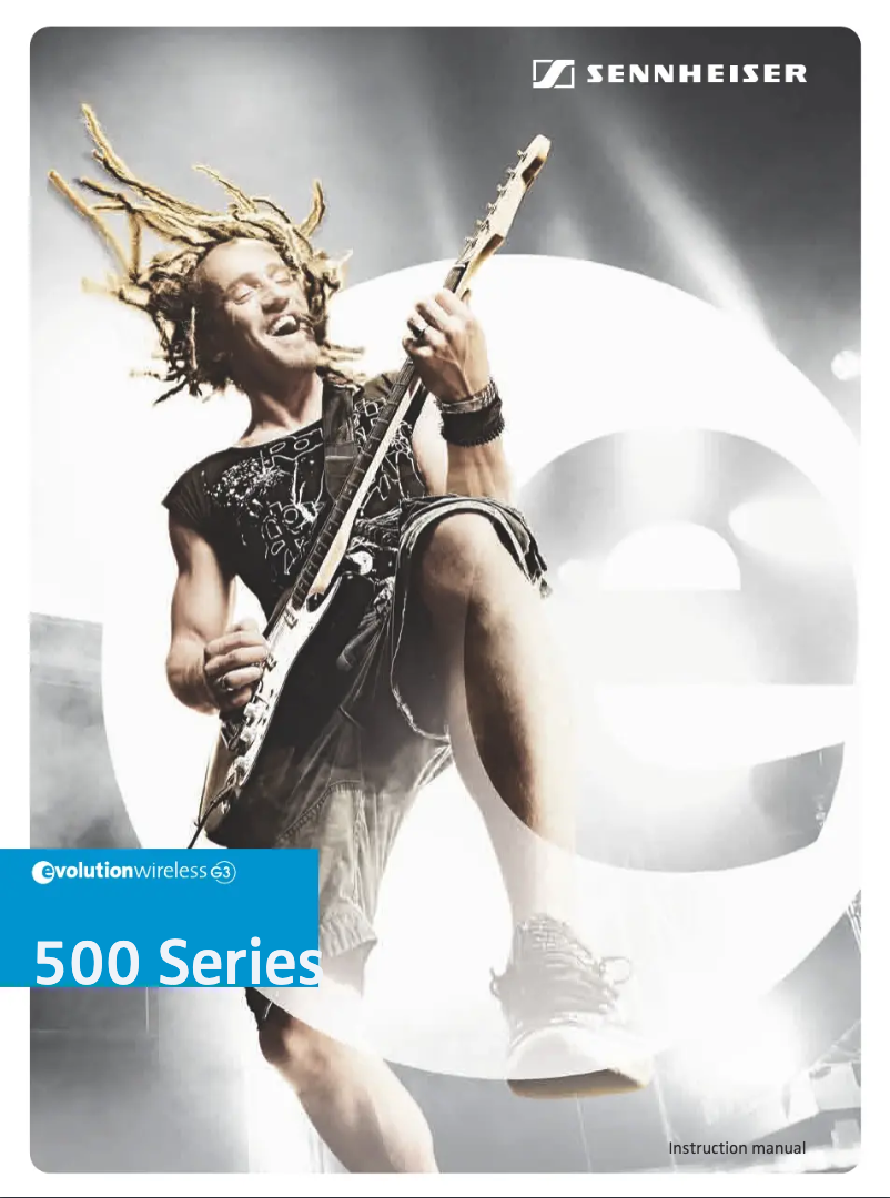 Page 1 de la notice Mode d'emploi Sennheiser EW 500-965 G3