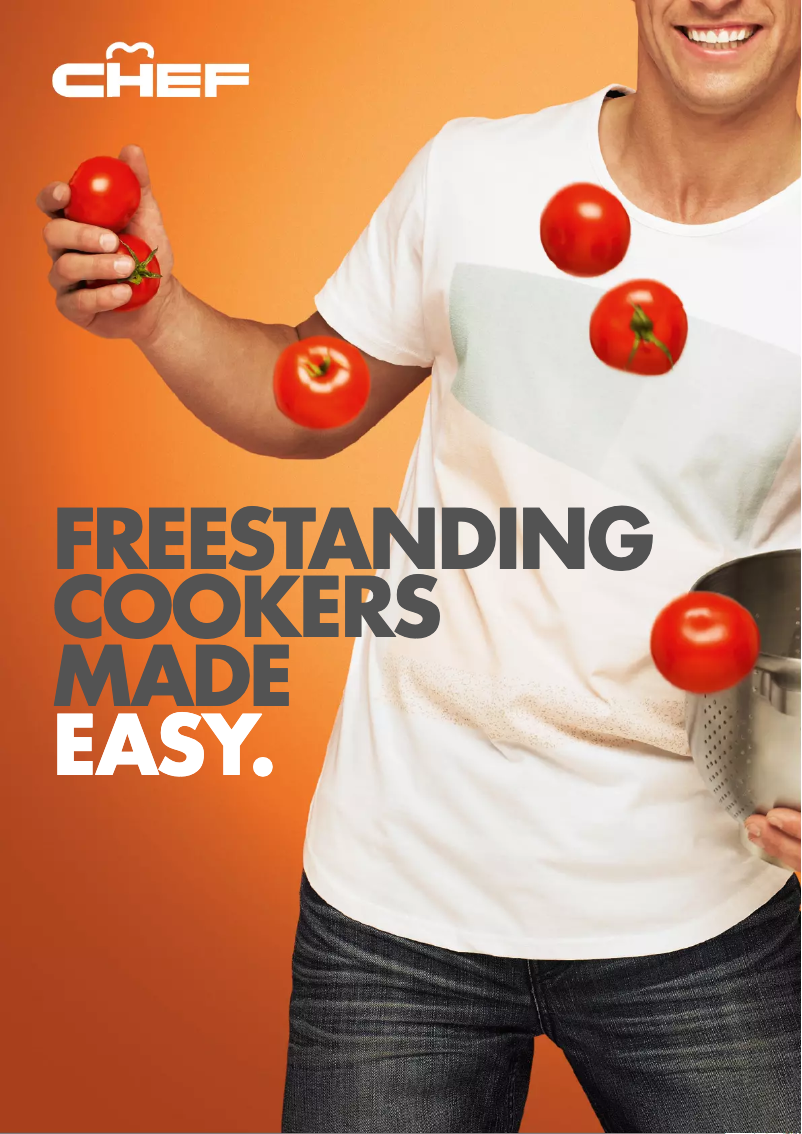 Page 1 de la notice Brochure Chef CFG504SB