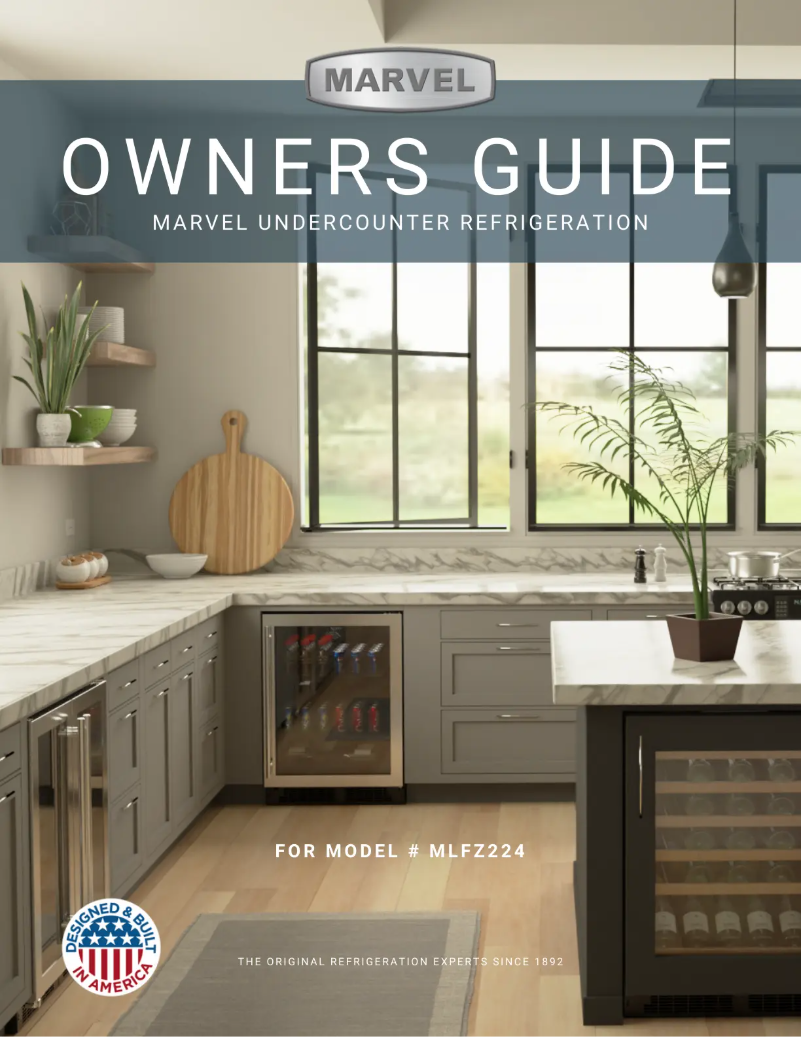 Página 1 del manual Manual de usuario Marvel MLFZ224IS01A