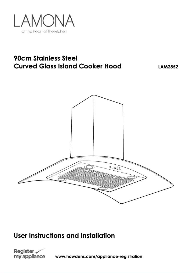 Page n°1 - Guide d'installation Lamona LAM2852