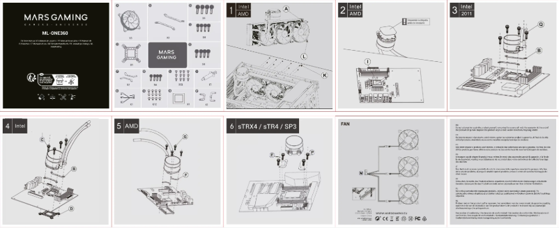 Page 1 de la notice Manuel utilisateur Mars Gaming ML-ONE360