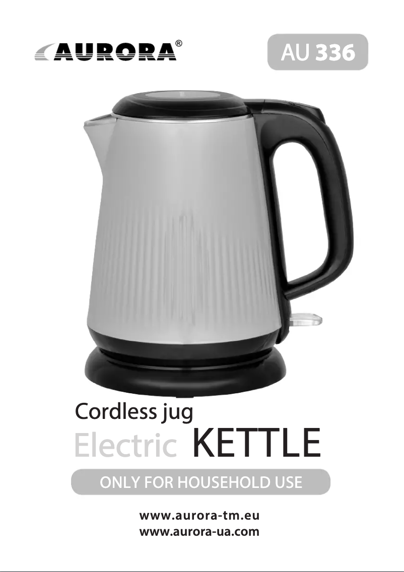 Imagen de la primera página del manual del dispositivo AU 336