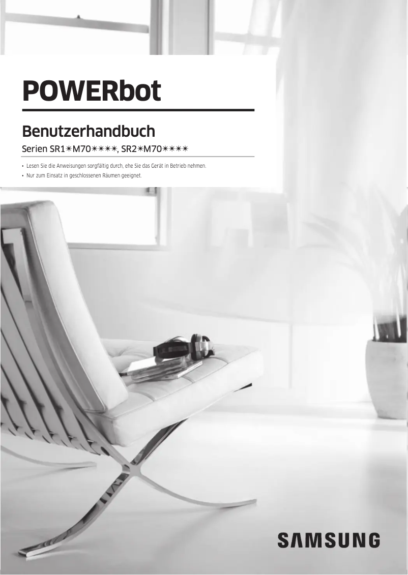 Page 1 de la notice Manuel utilisateur Samsung POWERbot Boost