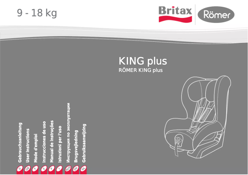 Page 1 de la notice Manuel utilisateur Römer King Plus