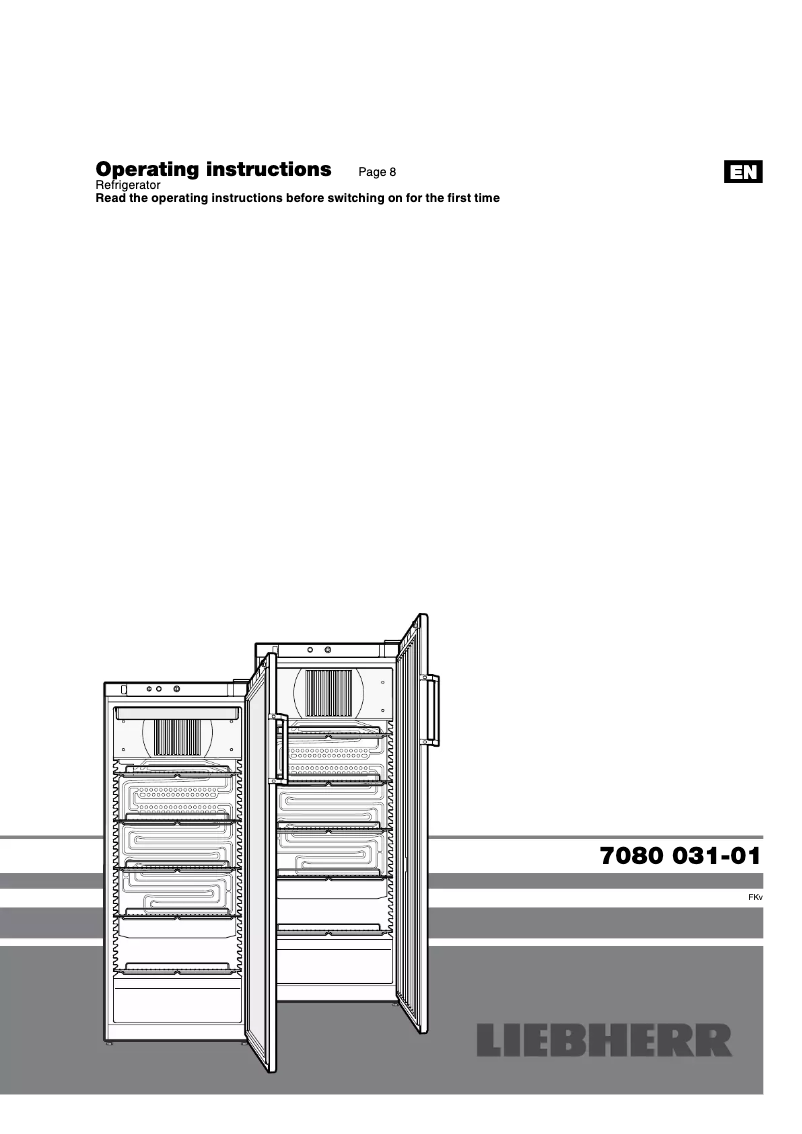 Image de la première page du manuel de l'appareil FKv 2640