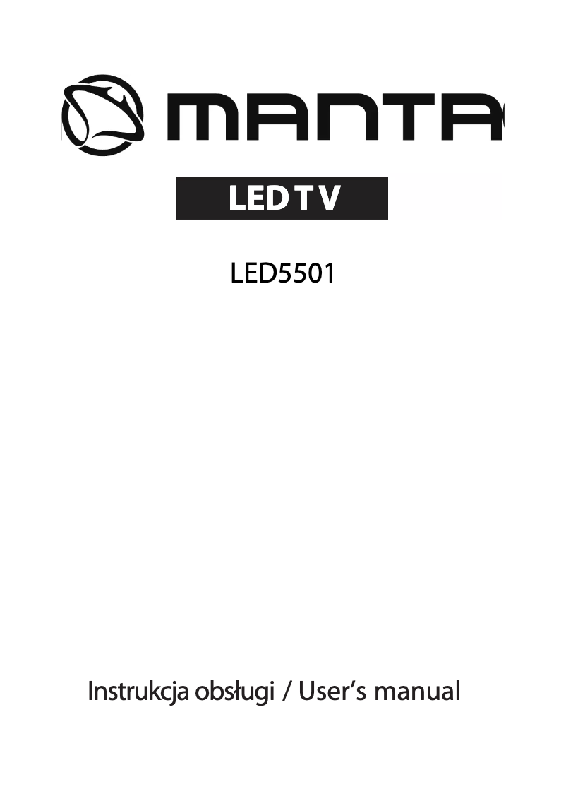 Image de la première page du manuel de l'appareil LED5501