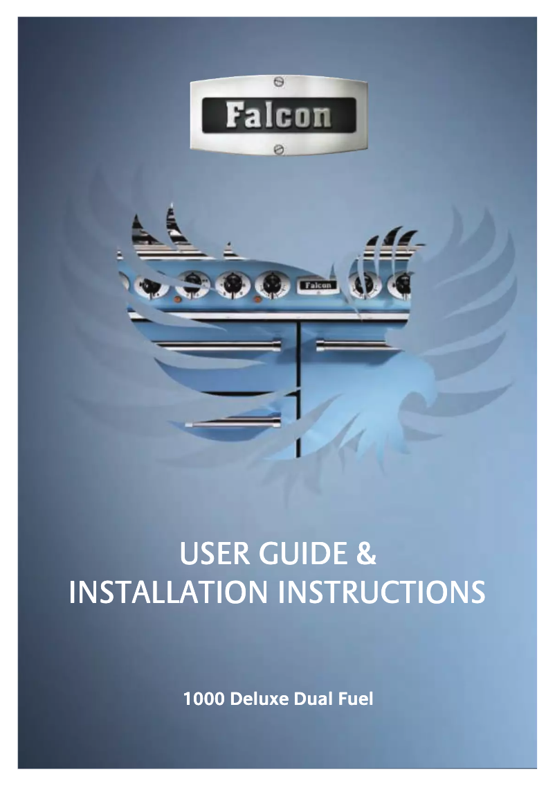 Page n°1 - Manuel utilisateur Falcon 1000 Deluxe Dual Fuel