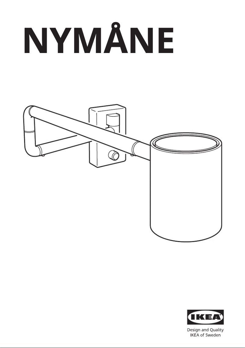 Image de la première page du manuel de l'appareil NYMÅNE 103.569.62