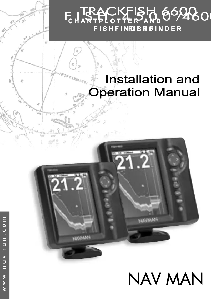 Image de la première page du manuel de l'appareil Fish 4600