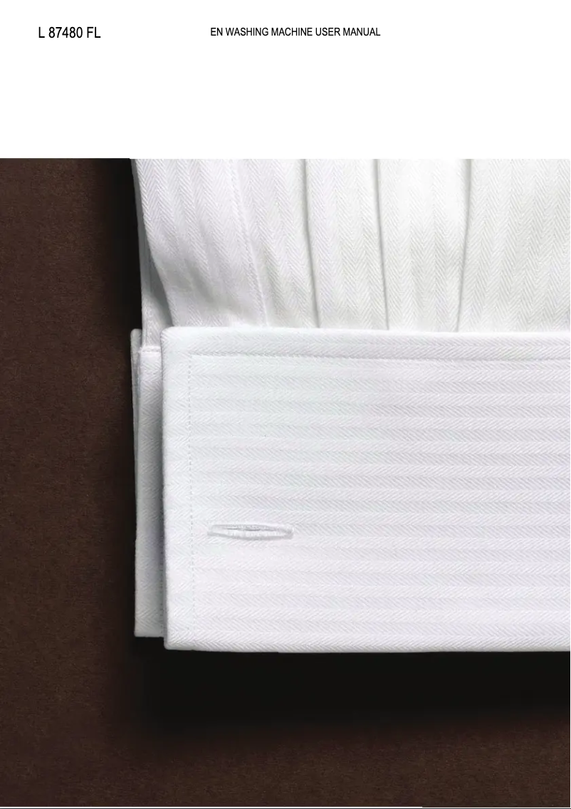 Image de la première page du manuel de l'appareil L87480FL