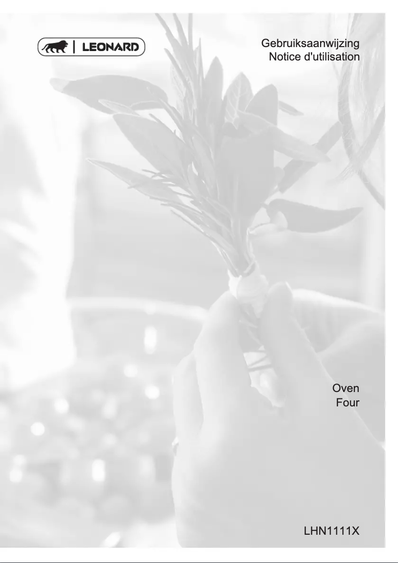 Page 1 de la notice Manuel utilisateur Leonard LHN1111X