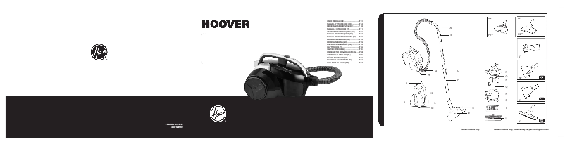 Page n°1 - Manuel utilisateur Hoover Lander LA11 011
