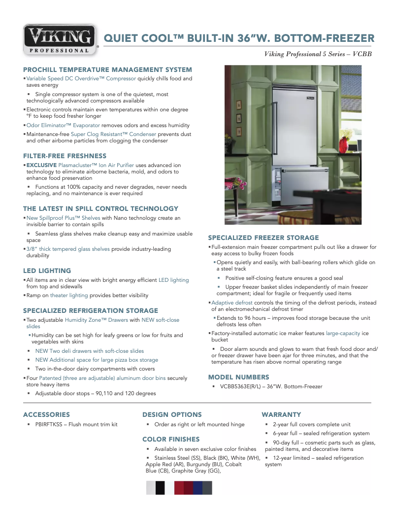 Image de la première page du manuel de l'appareil VCBB5363ERCB