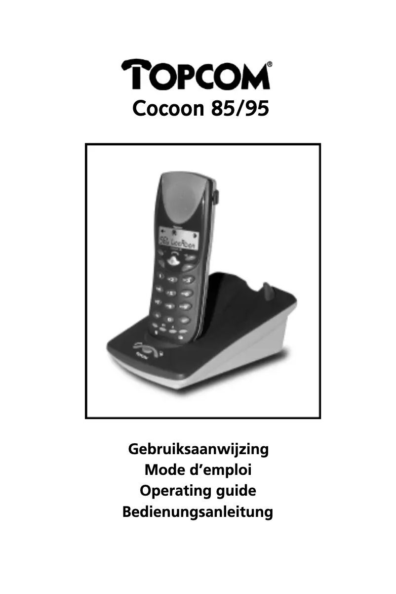 Imagen de la primera página del manual del dispositivo Cocoon 95