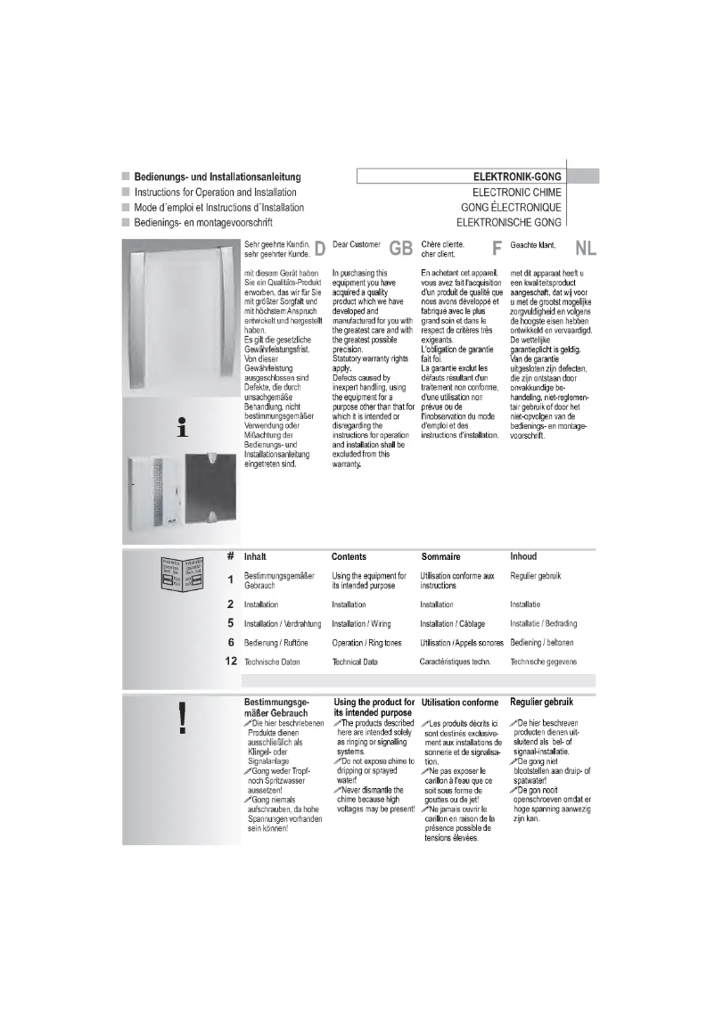 Image de la première page du manuel de l'appareil 70501