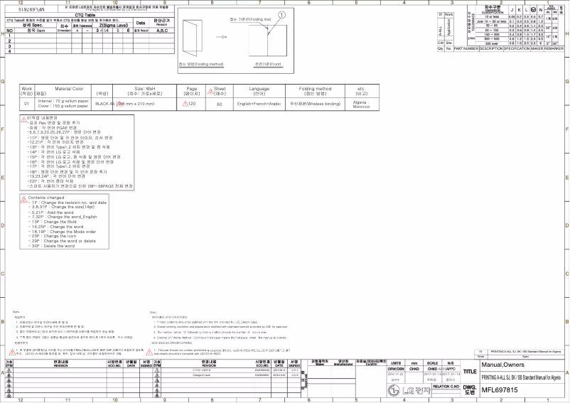 Page 1 de la notice Manuel utilisateur LG S4UW24KERP1