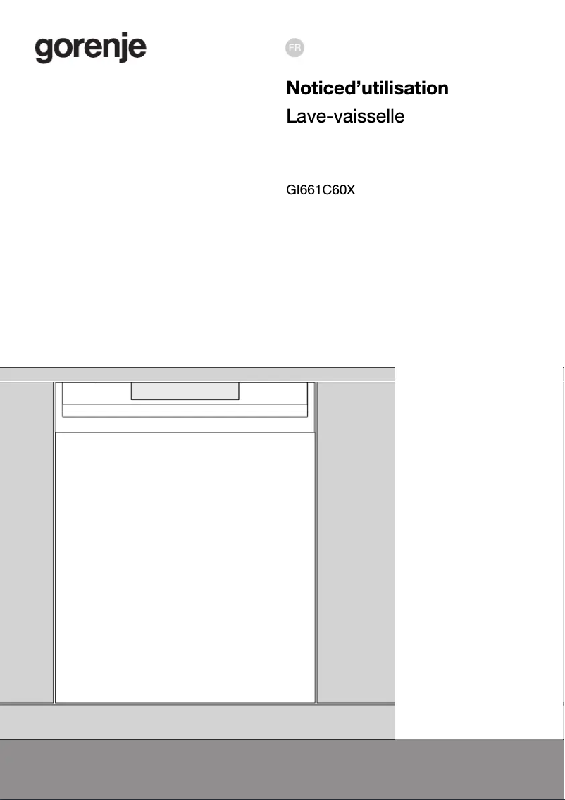 Page 1 de la notice Manuel utilisateur Gorenje GI661C60X