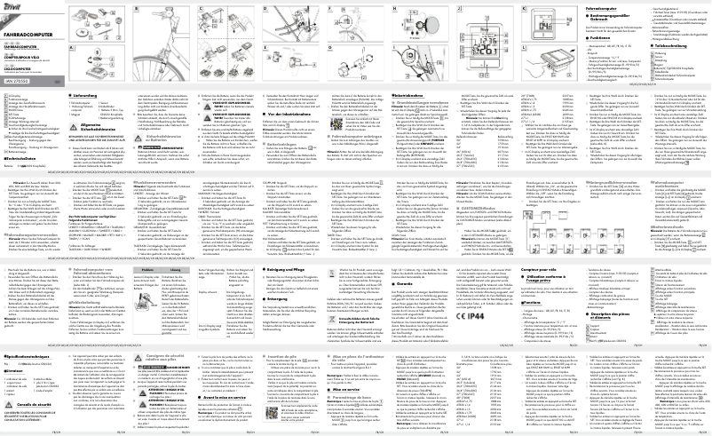 Image de la première page du manuel de l'appareil HG00199A