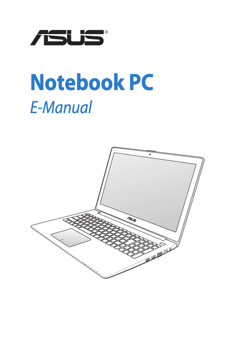 Image de la première page du manuel de l'appareil VivoBook V500CA