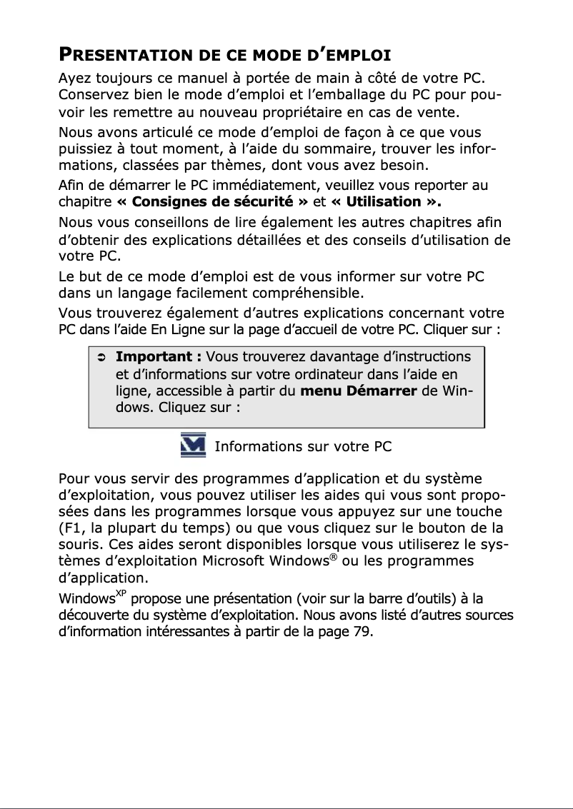 Imagen de la primera página del manual del dispositivo MD 95132