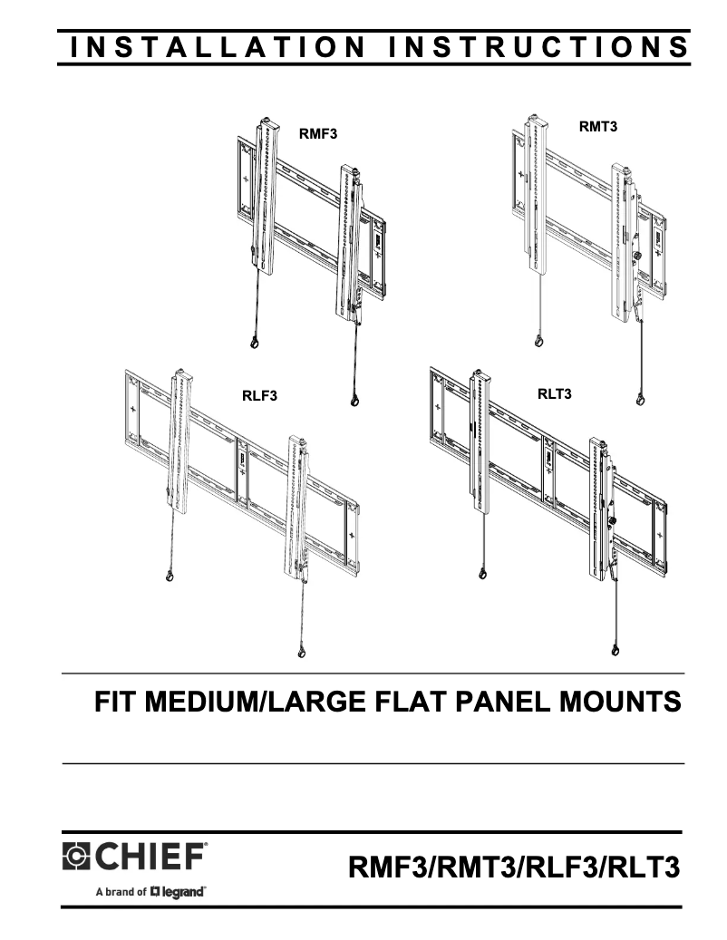 Image de la première page du manuel de l'appareil RLF3