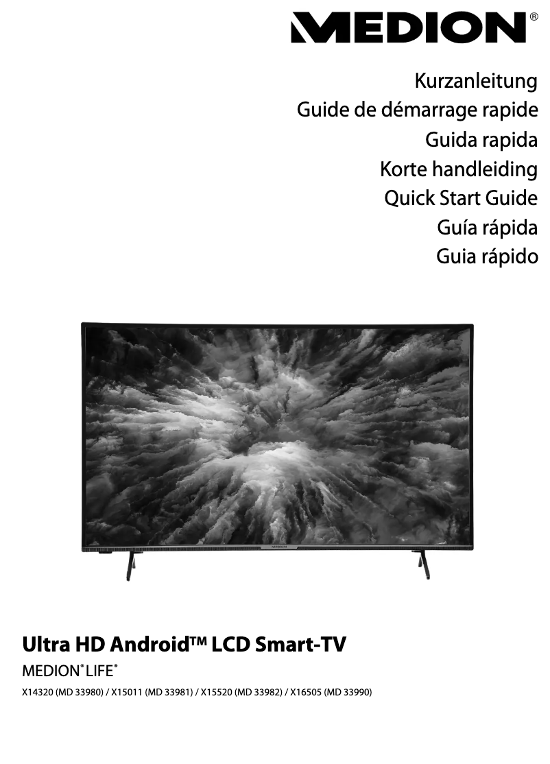 Page 1 de la notice Manuel utilisateur Medion LIFE X14320 (MD 33980)