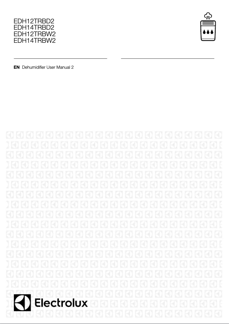 Page n°1 - Manuel utilisateur Electrolux EDH12TRBD2
