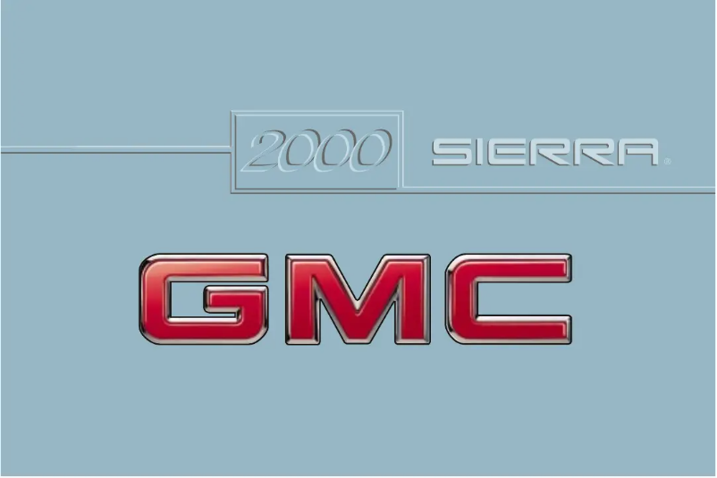 Page 1 de la notice Manuel utilisateur Buick Park Avenue (2000)