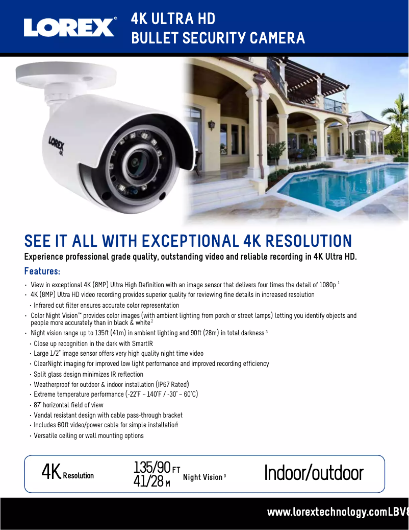 Image de la première page du manuel de l'appareil LBV8531B