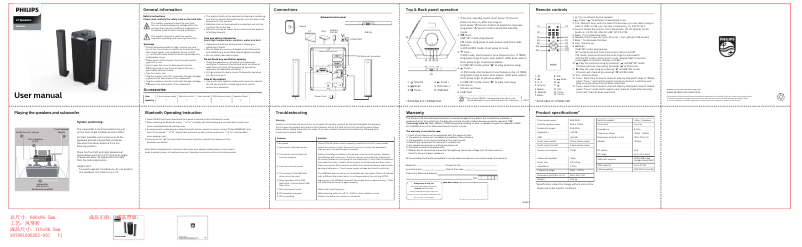 Page n°1 - Manuel utilisateur Philips MMS8090