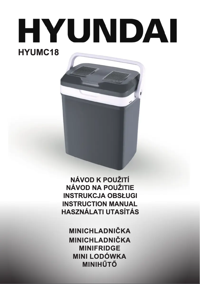 Page 1 de la notice Manuel utilisateur Hyundai MC18