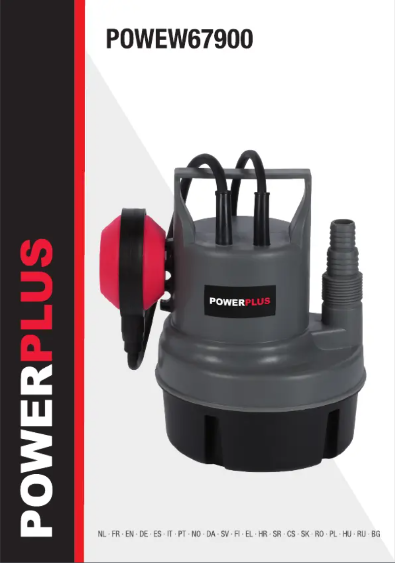 Page n°1 - Manuel utilisateur PowerPlus POWEW67900
