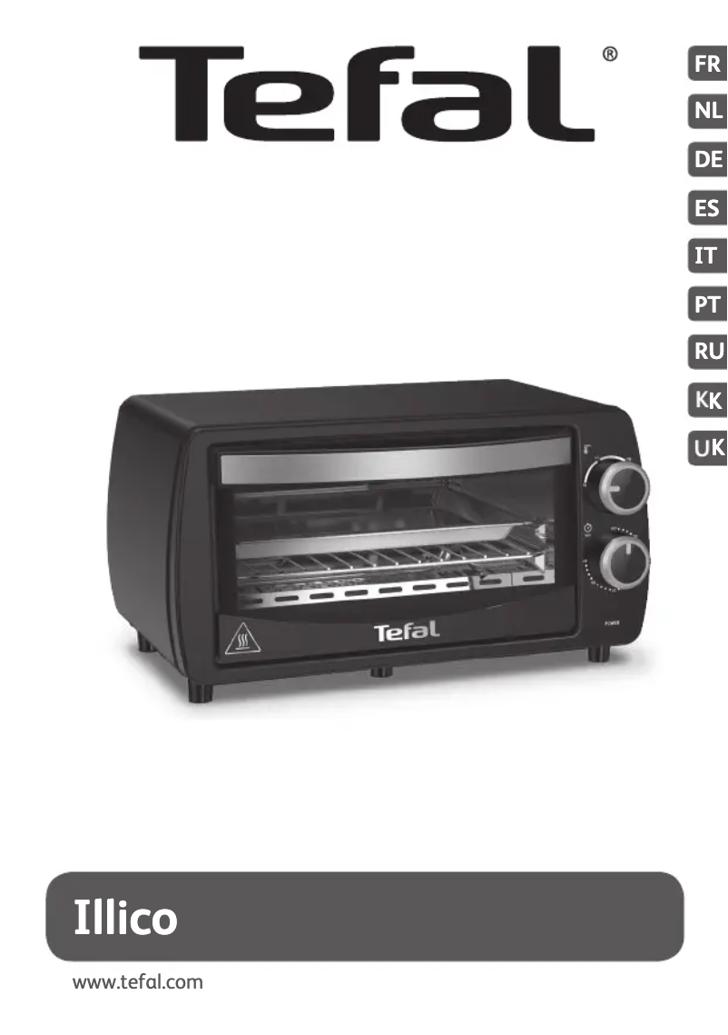 Page 1 de la notice Manuel utilisateur Tefal Illico OF3108