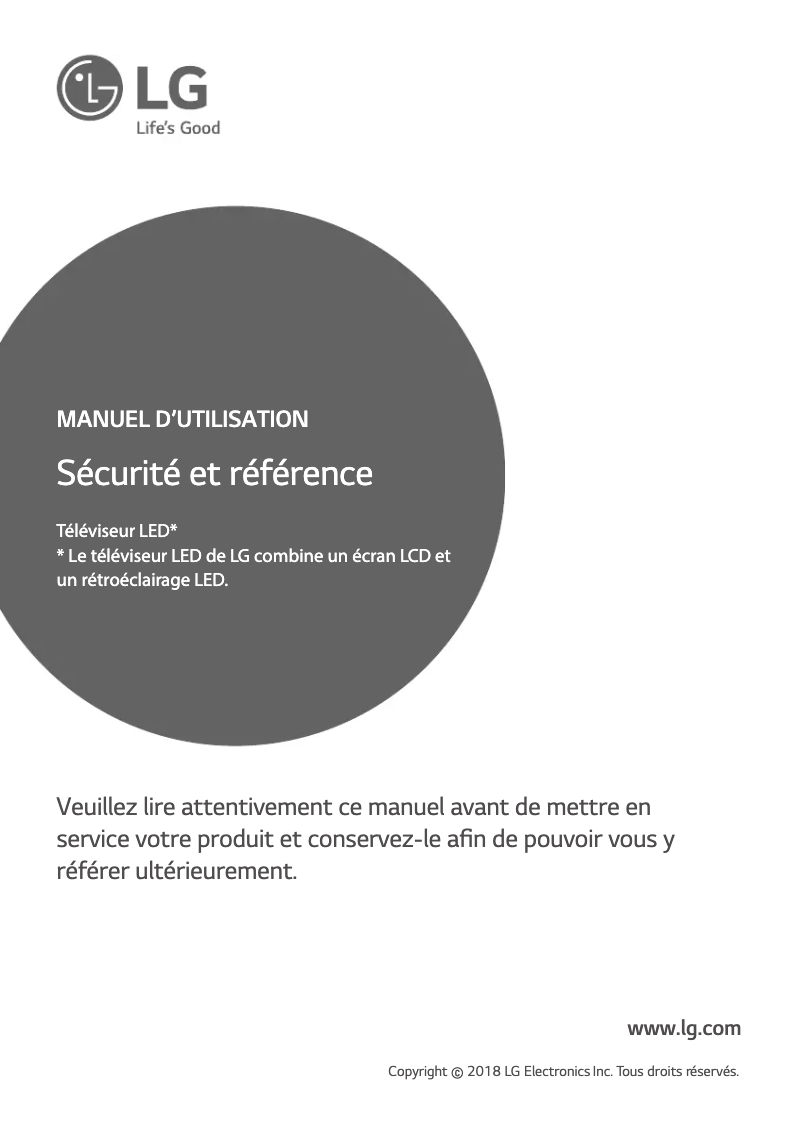 Image de la première page du manuel de l'appareil 65SK9500PVA