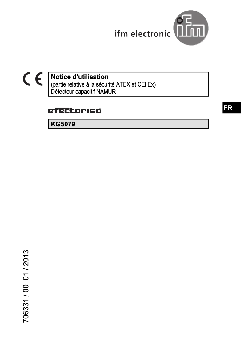 Image de la première page du manuel de l'appareil KG5079